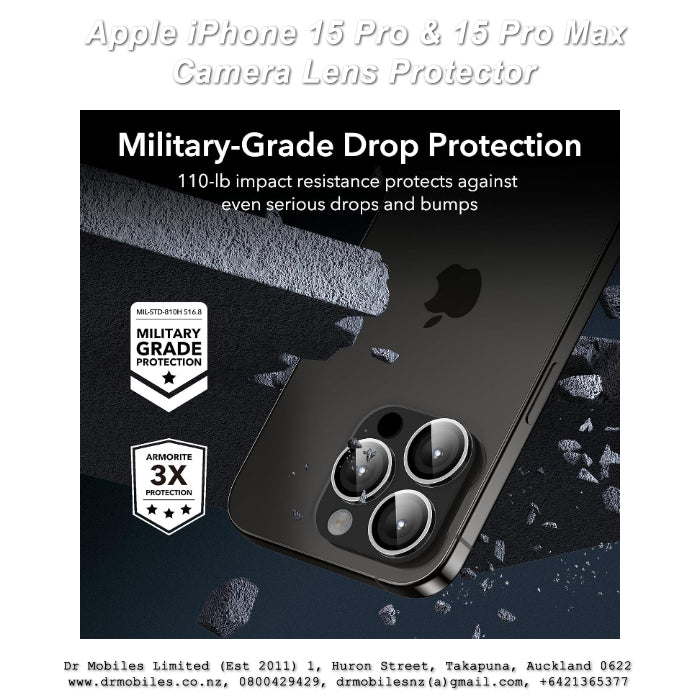 Camera Lens Protector for iPhone 15 Pro or iPhone 15 Pro Max