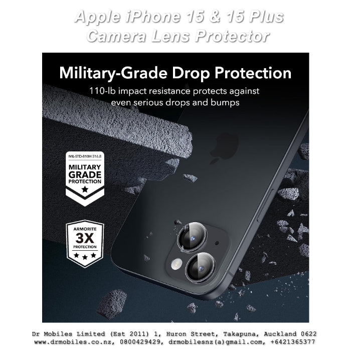 Camera Lens Protector for iPhone 15 or iPhone 15 Plus