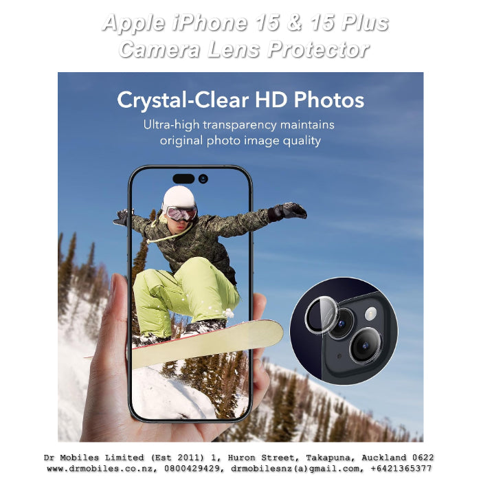 Camera Lens Protector for iPhone 15 or iPhone 15 Plus