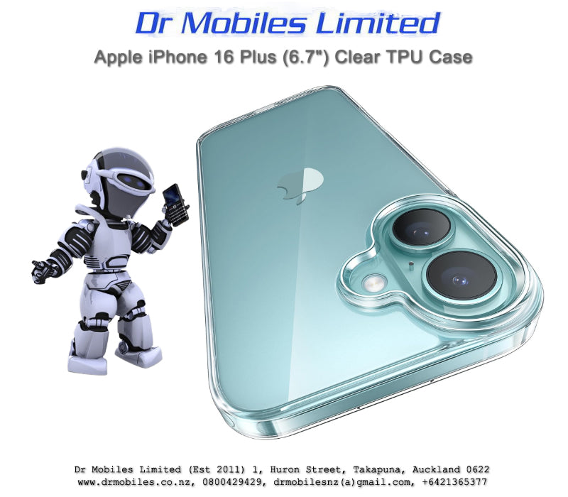 Apple iPhone 16 Plus (6.7") Soft TPU Protective Case