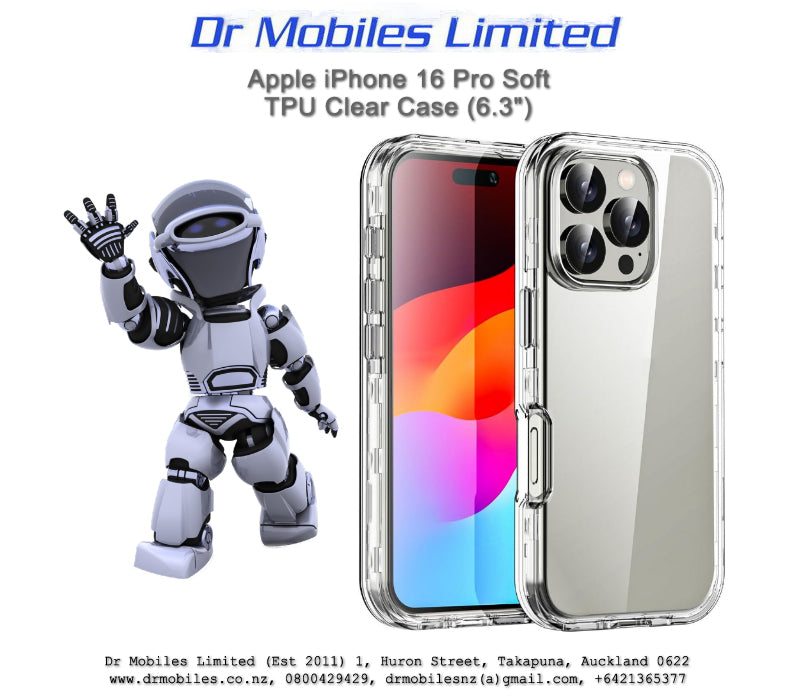 Apple iPhone 16 Pro Soft TPU Case (6.3")