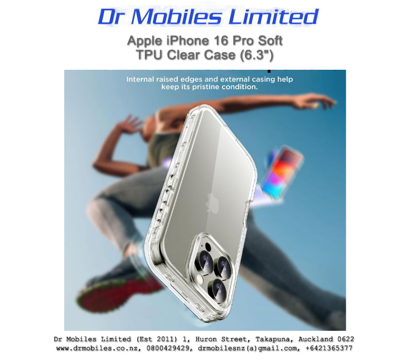 Apple iPhone 16 Pro Soft TPU Case (6.3")