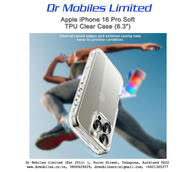 Apple iPhone 16 Pro Soft TPU Case (6.3")