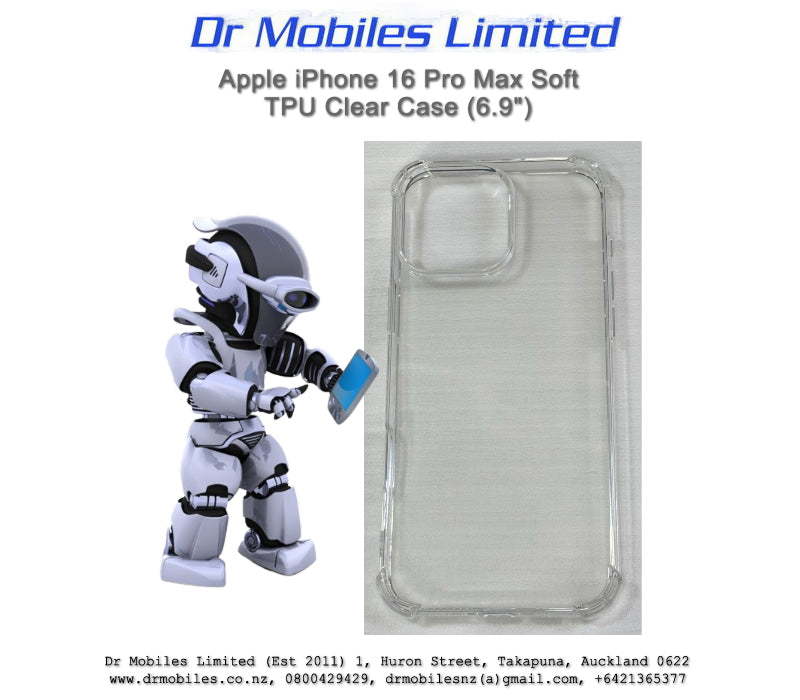 Apple iPhone 16 Pro Max, 6.9" Thin Protecive Case