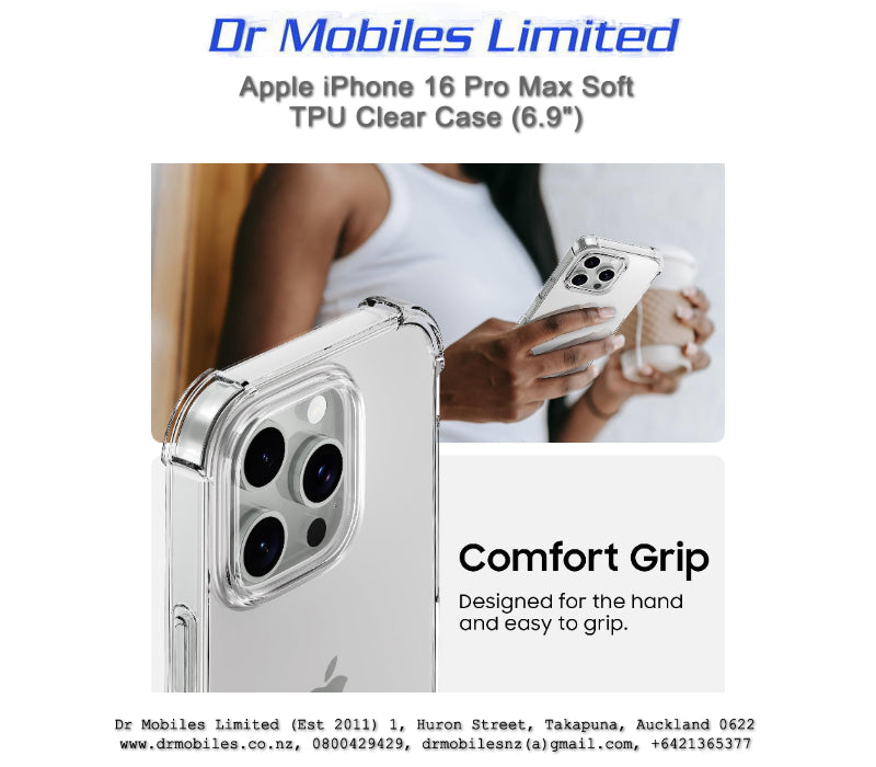 Apple iPhone 16 Pro Max, 6.9" Thin Protecive Case