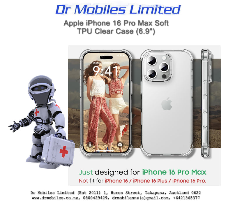 Apple iPhone 16 Pro Max, 6.9" Thin Protecive Case