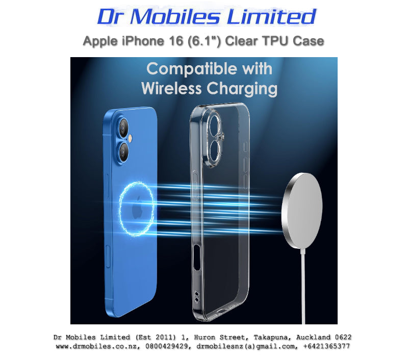 Apple iPhone 16 (6.1") Soft TPU Protective Case