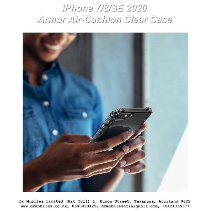 Apple iPhone 7/8/SE 2020 Armor Air-Cushion Clear Case