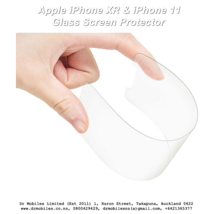 iPhone XR or iPhone 11 Glass Screen Protector 9H Hardness Rating