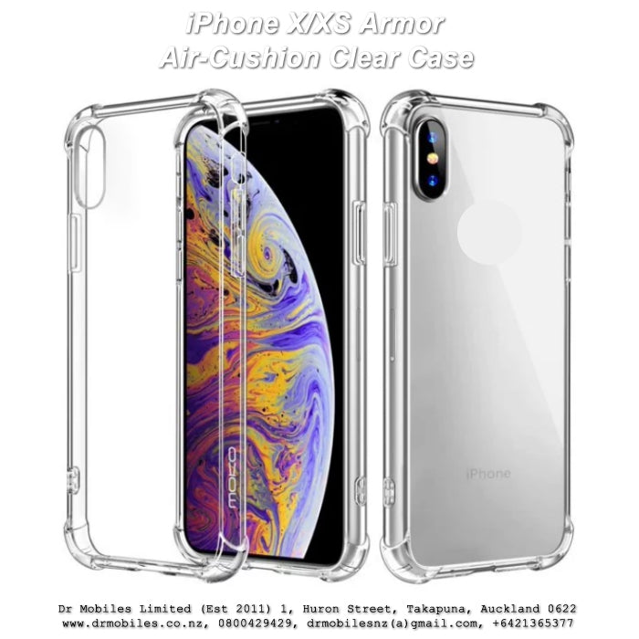 Apple iPhone X / XS Armor Air-Cushion Clear Case