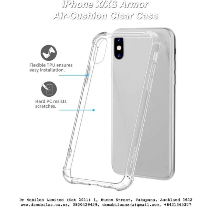 Apple iPhone X / XS Armor Air-Cushion Clear Case