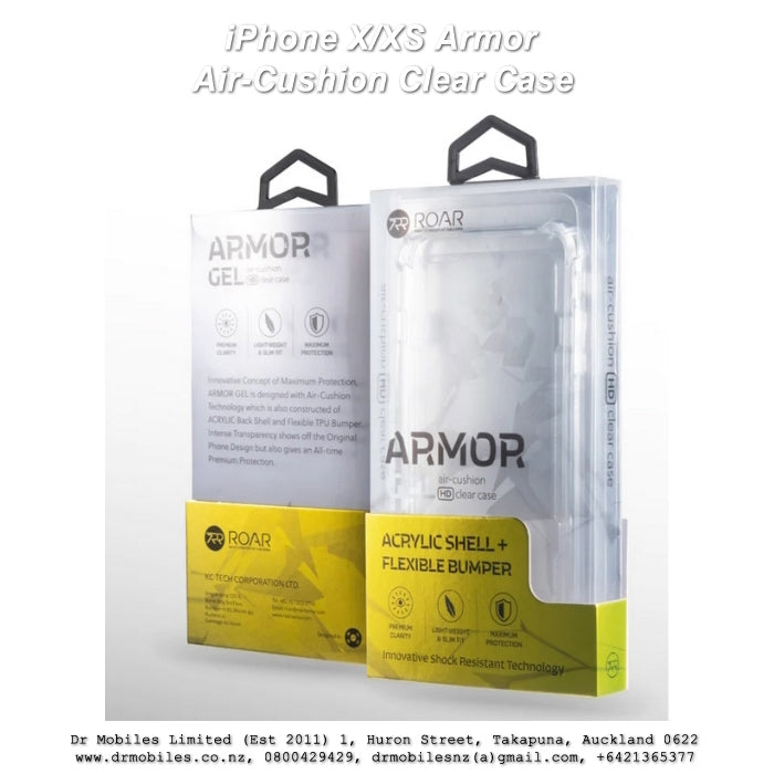 Apple iPhone X / XS Armor Air-Cushion Clear Case