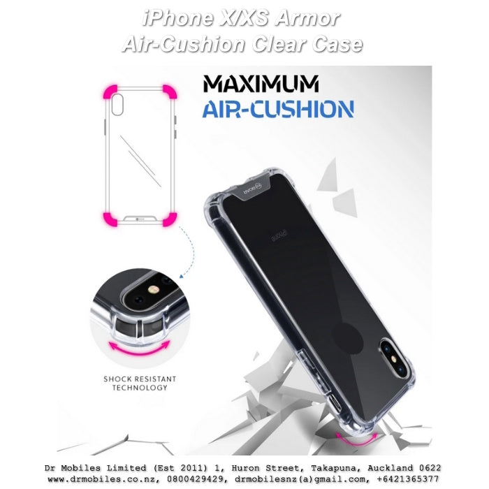 Apple iPhone X / XS Armor Air-Cushion Clear Case