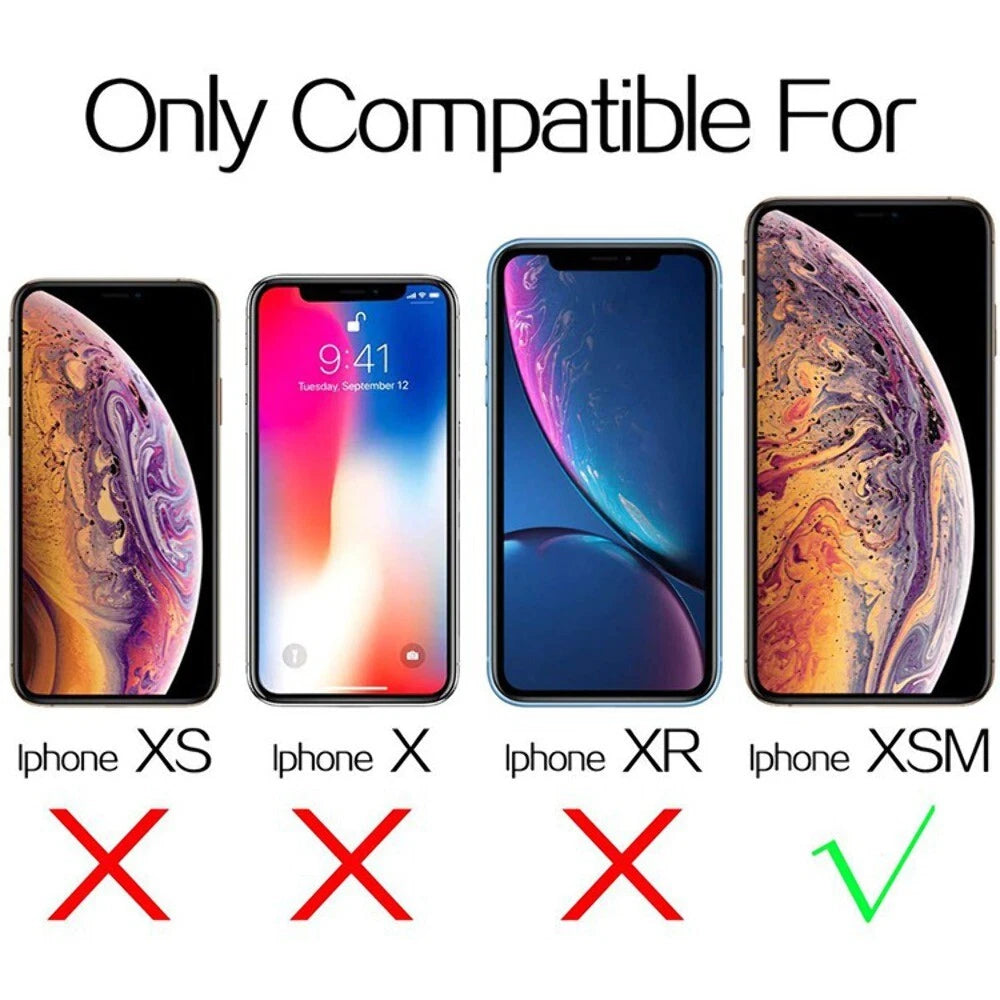 iPhone XS MAX Clear Soft TPU Case Anti Drop