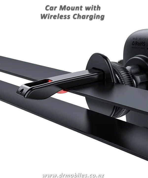 In-Car Wireless Charger with Phone Mount - Acefast D5