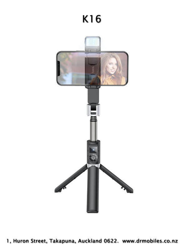 Selfie Stick with LED Light - Hoco K16