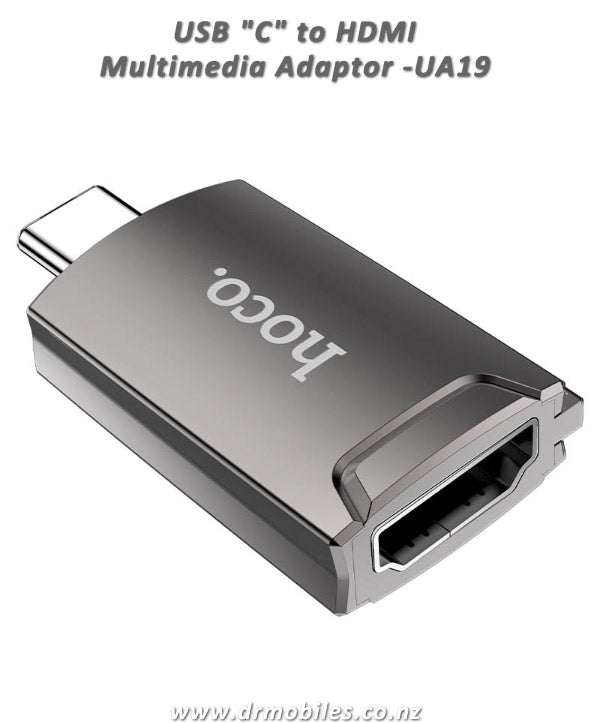 Hoco UA19 USB-C to HDMI Adaptor - Adaptor