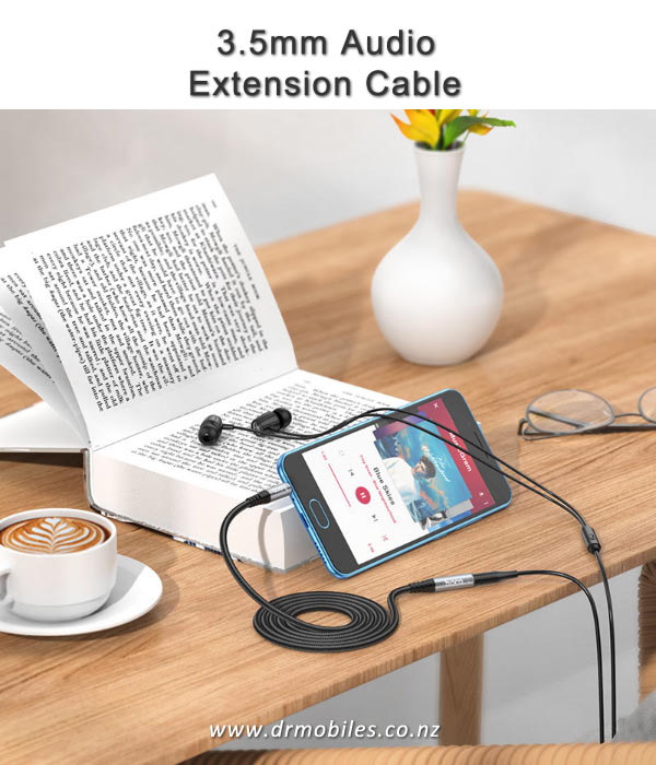 Audio extension cable 3.5mm male to female - Hoco UPA20