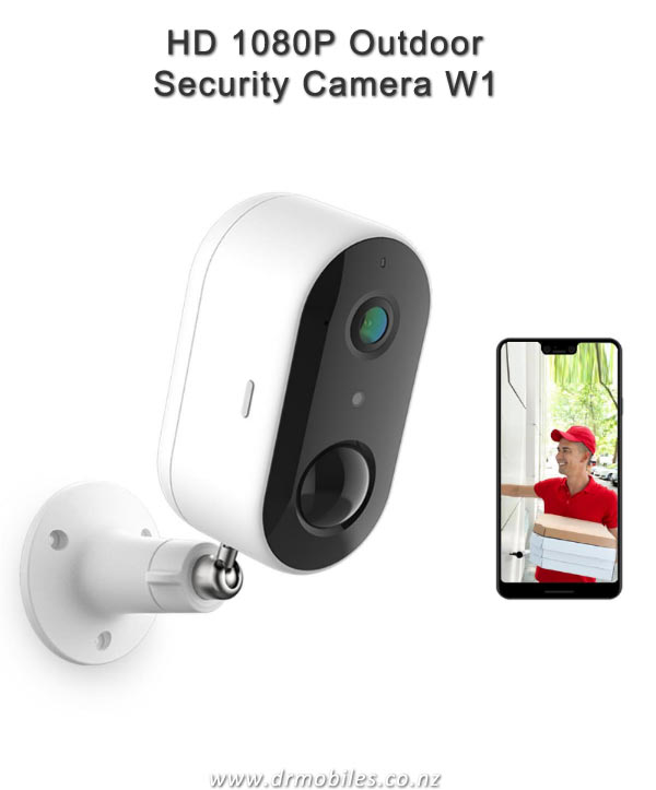 Laxihub W1 - Outdoor 1080P WiFi Outdoor Security Camera IP65