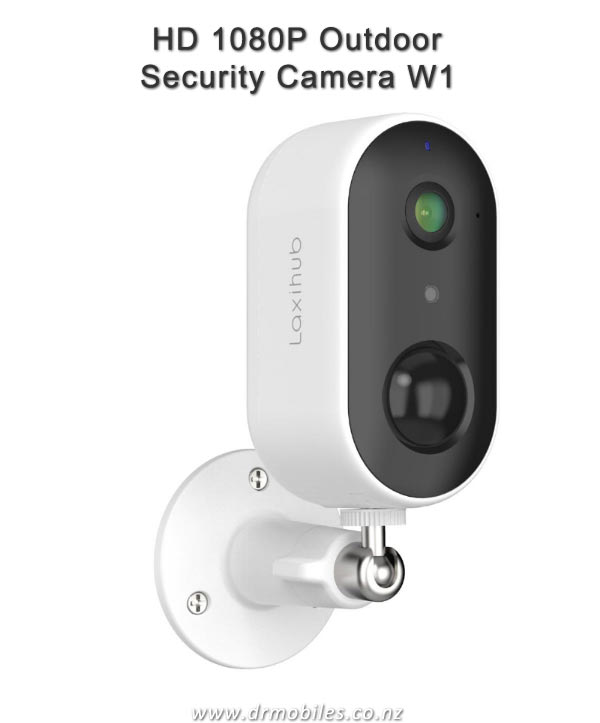 Laxihub W1 - Outdoor 1080P WiFi Outdoor Security Camera IP65