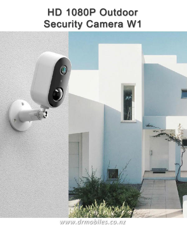 Laxihub W1 - Outdoor 1080P WiFi Outdoor Security Camera IP65