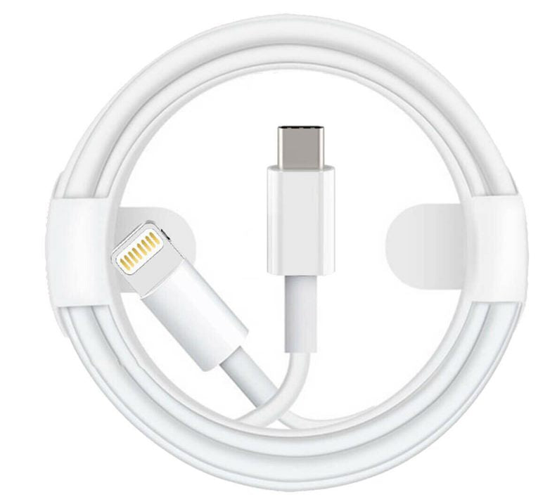 USB-C to Lightning Cable 1M For Apple White