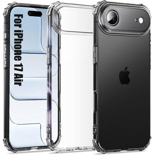 iPhone 17 Air Clear Soft TPU Case Anti Drop
