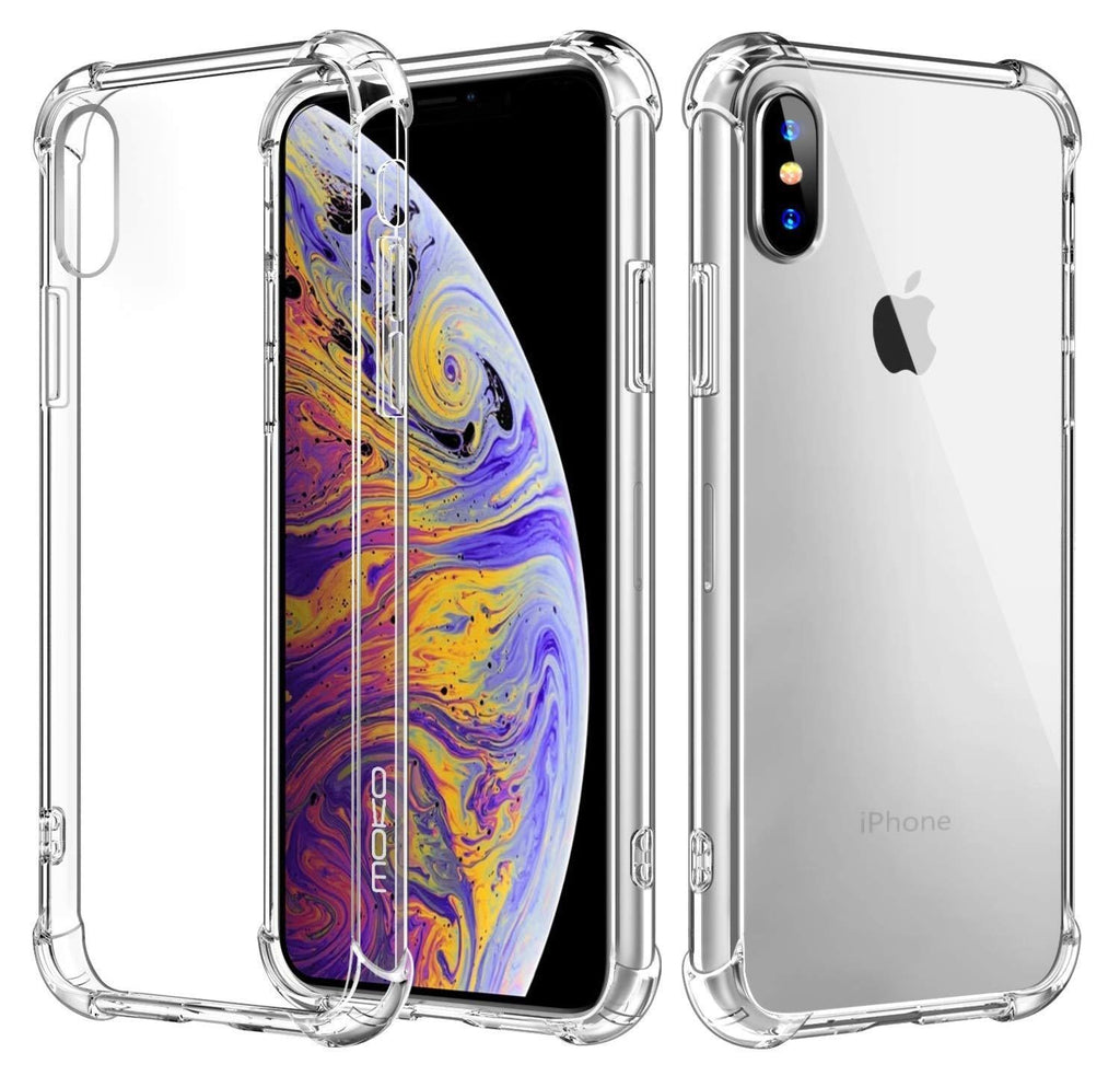 iPhone X/XS Clear Soft TPU Case Anti Drop