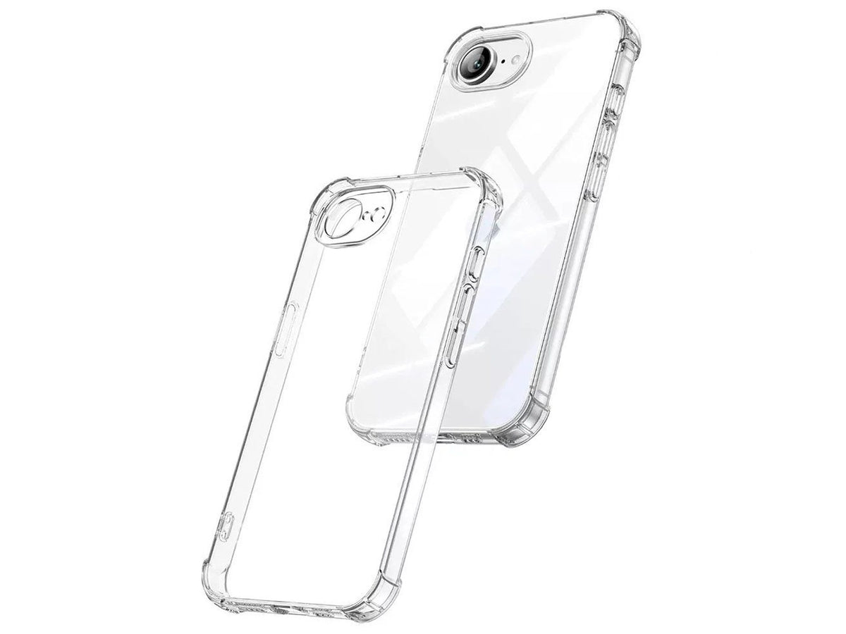 iPhone 16e/17e Clear Soft TPU Case Anti Drop