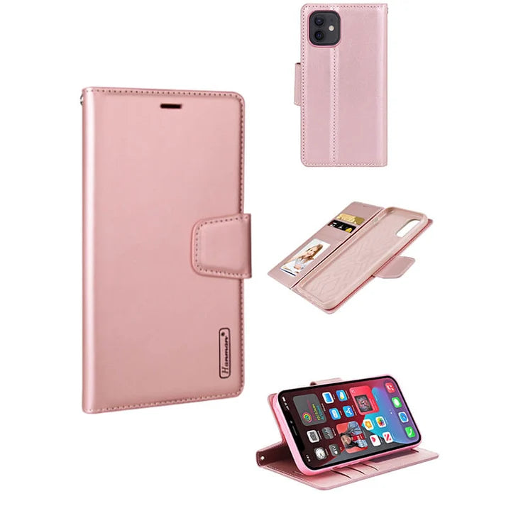 iPhone 11  Hanman 2-in-1 Detachable Magnetic Wallet Case