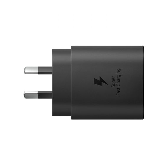 25W USB-C Super Fast Charging Wall Charger PD Adapter For Samsung Black