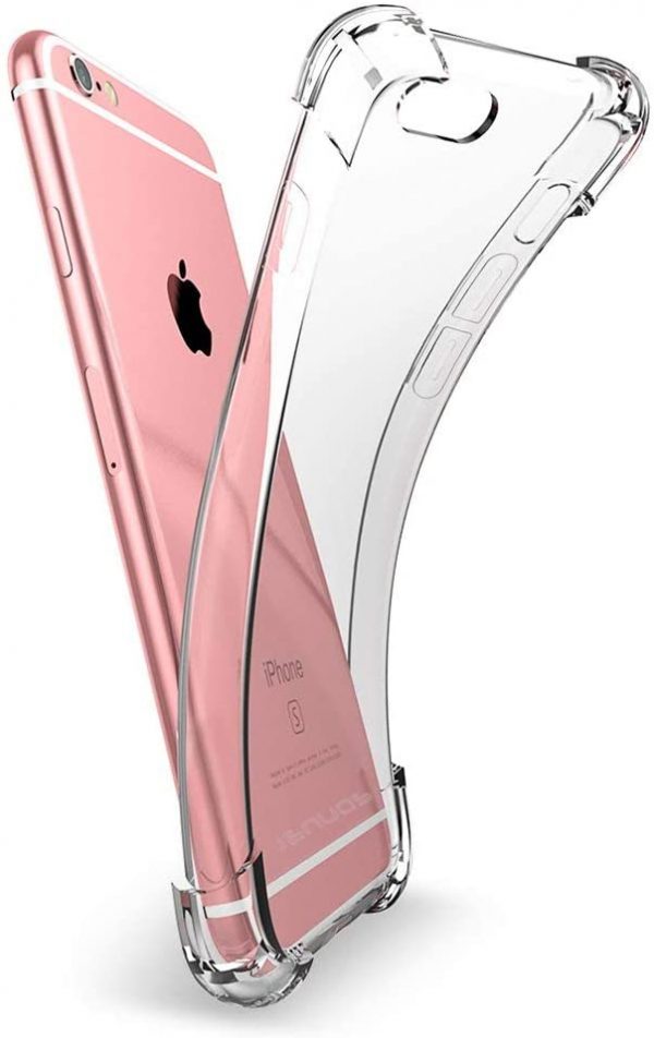 iPhone 6/7/8/SE Clear Soft TPU Case Anti Drop
