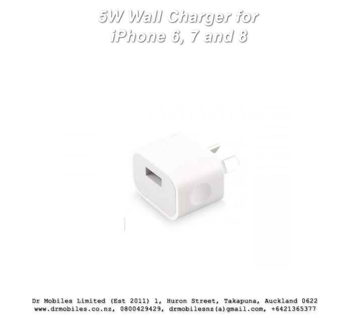 5W iPhone 7 Wall Charger, Travel Adaptor