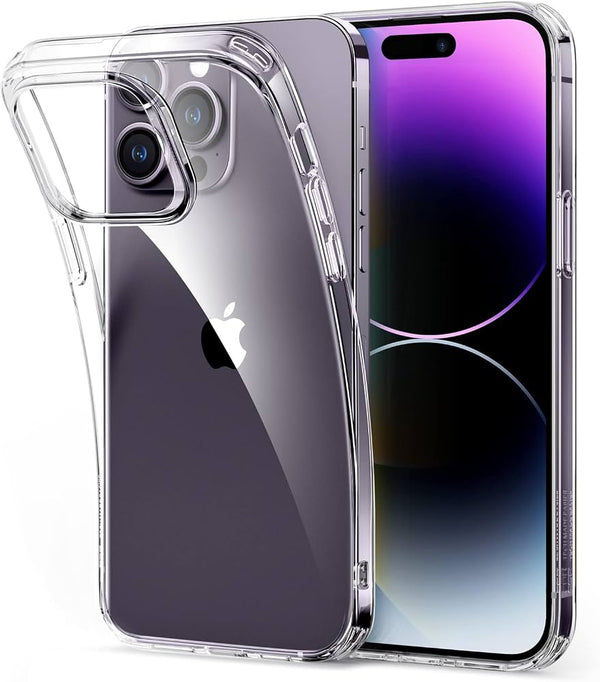 iPhone 16 Pro max Clear Soft TPU Case Anti Drop