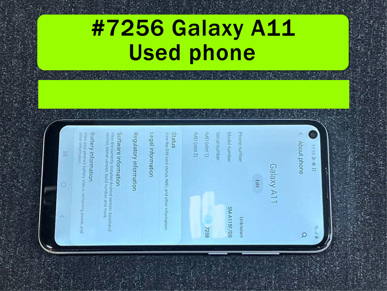 Used Samsung Galaxy A11, Dual-SIM, Takapuna, North Shore, #7256