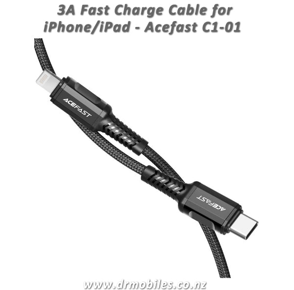 USB-C to Lightning Charging/Data Transfer Cable [Acefast C1-01]