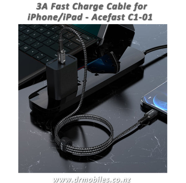 USB-C to Lightning Charging/Data Transfer Cable [Acefast C1-01]