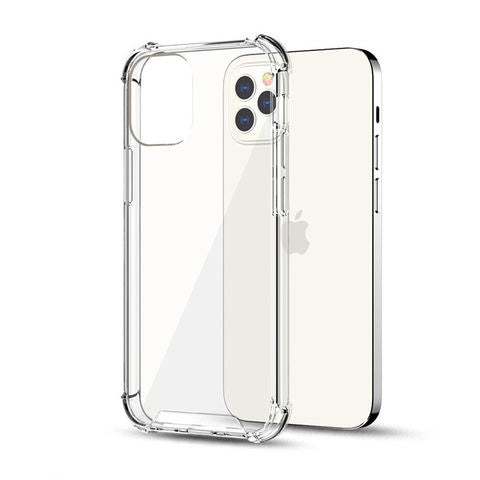 iPhone 15 Pro Clear Soft TPU Case Anti Drop