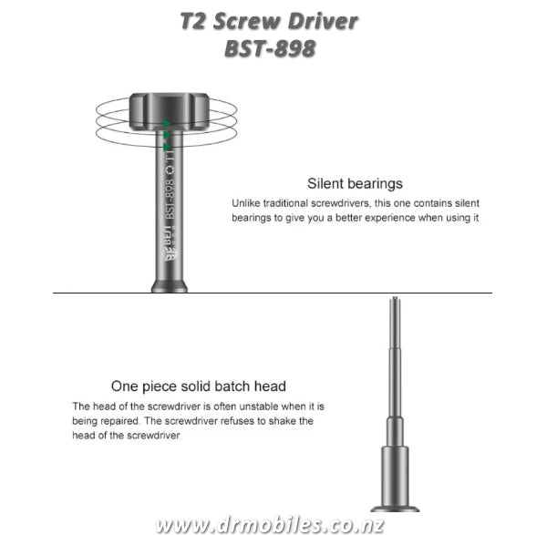 T2 Magnetic Torx Screwdriver For Mobile Phone BST-898 (Mobile Phone Repair Tools)