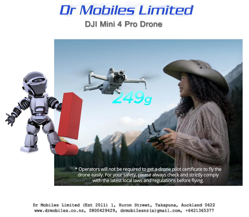 DJI Mini 4 Pro Drone - The Most Advance Model for 2024