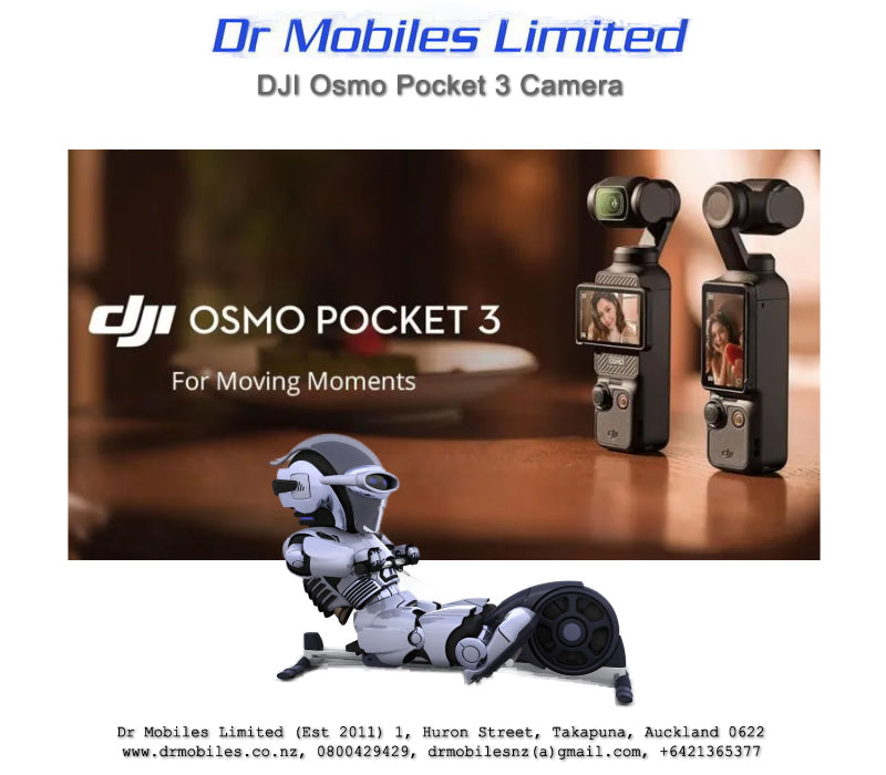 DJI Osmo Pocket 3 - Compact Vlogger Camera