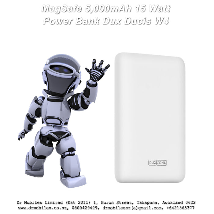 MagSafe 5,000mAh, 18.5 Watt, Magnetic Battery Bank, W4 Dux Ducis