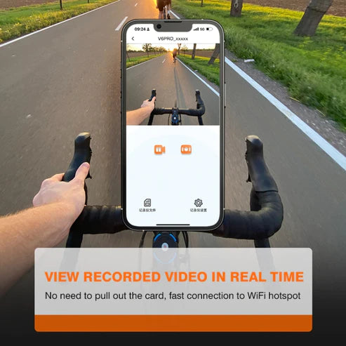 Foxwear V6 Pro 4K HD Anti-Shake Video Recorder Cycling Bike Smart Helmet