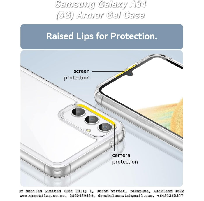 Samsung Galaxy A34 5G Armor Gel Case