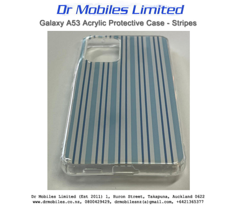 Galaxy A53 Acrylic Case with Stripe Pattern