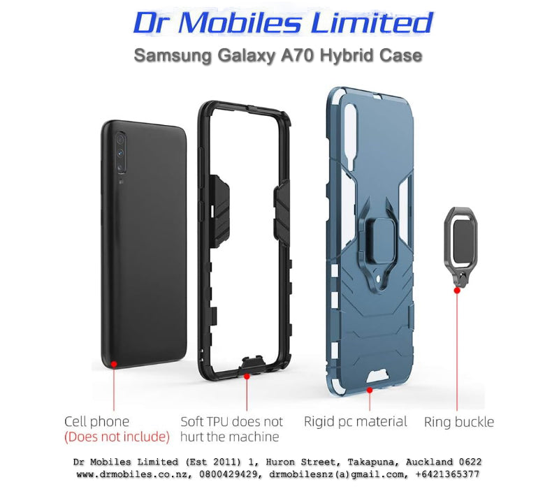 Samsung Galaxy A70 Hybrid Phone Case with Kickstand