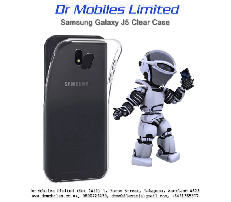 Samsung Galaxy J5 Clear TPU Case - Slim Design