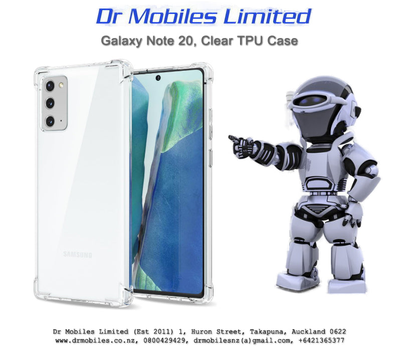 Galaxy Note 20, Clear TPU Case