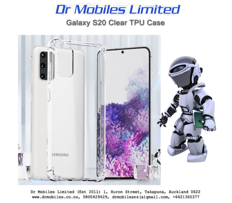 Galaxy S20 TPU Clear Case - Samsung Phone Cases