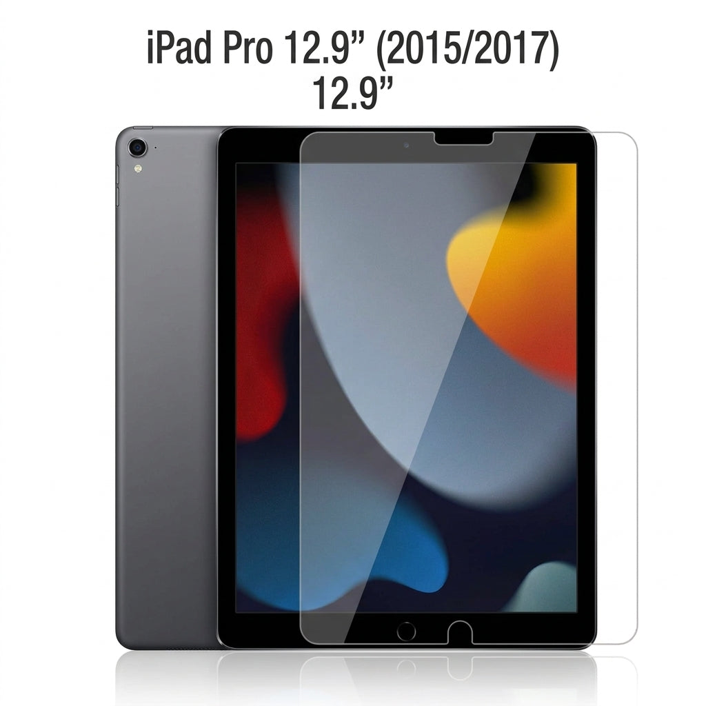iPad pro 12.9"（2015/2017）12.9 inch Screen Protector 9H Real Hardness Tempered Glass